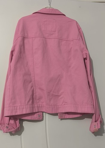 Pembe Düğmeli Kız Ceketi LCW - Görsel 2