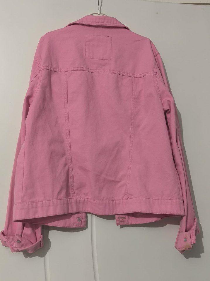 Pembe Düğmeli Kız Ceketi LCW - Görsel 2