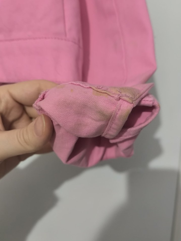 Pembe Düğmeli Kız Ceketi LCW - Görsel 4