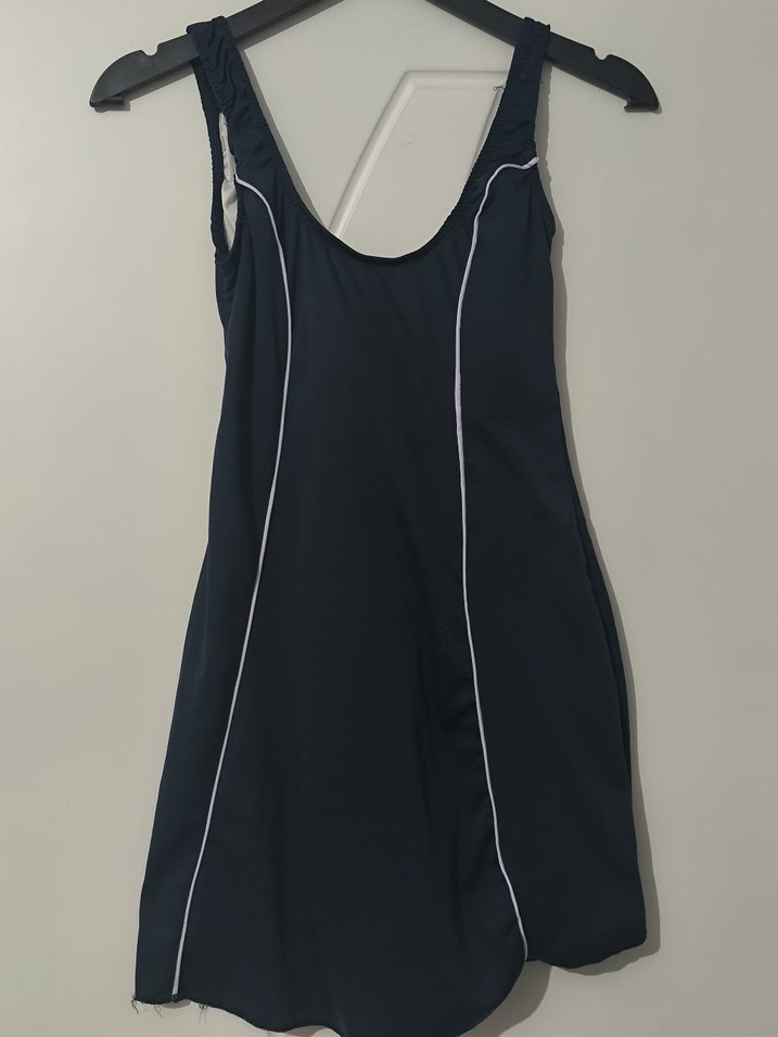 lacivert şort etekli mayo - Görsel 2