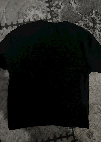 Siyah Düz Basic Tişört - Görsel 2