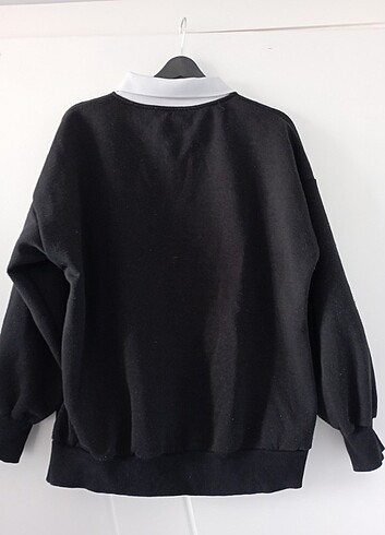 Diğer Siyah baskılı sweatshirt 