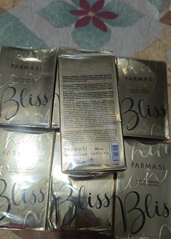 Farmasi Bliss Kadın Parfümü 7 adet fiyatı - Görsel 2