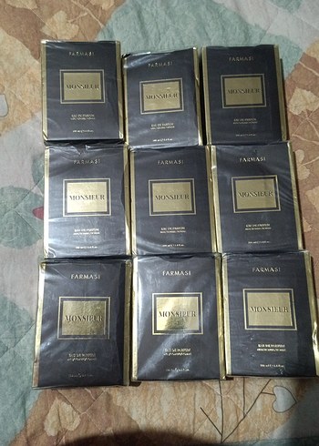 Farmasi Monsieur Erkek Parfümü Gold - Görsel 4