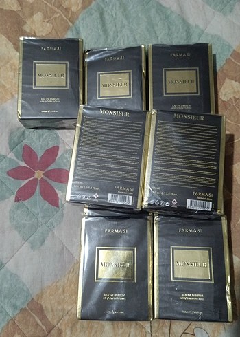 Farmasi Monsieur Erkek Parfümü Gold - Görsel 3