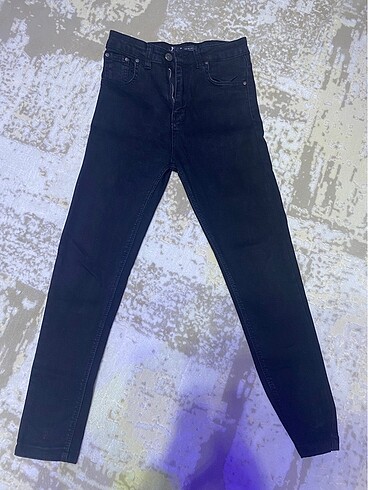 Siyah 36 Beden Skinny Pantolon