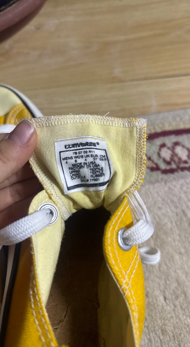 Sarı Kız Spor Ayakkabı orijinal - Görsel 4