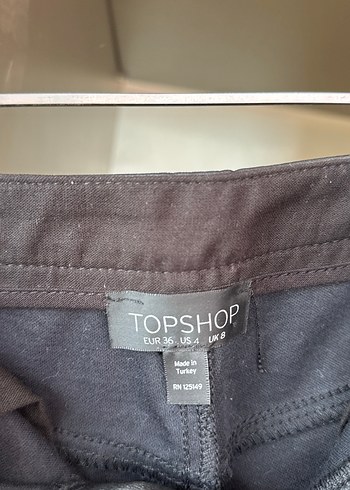 Kadın Gri Deri Mini Şort - Görsel 4