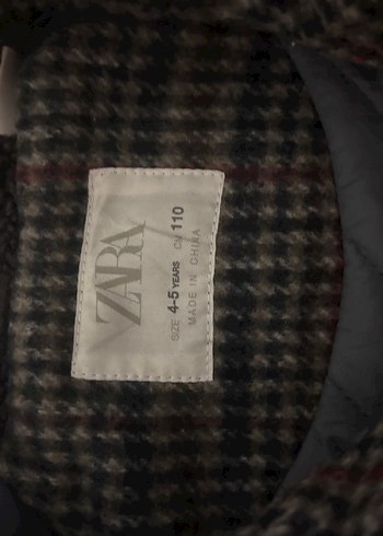 Kahverengi Yünlü Erkek Çocuk Kaban, Kürklü Yaka - Görsel 2