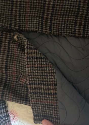 Kahverengi Yünlü Erkek Çocuk Kaban, Kürklü Yaka - Görsel 3