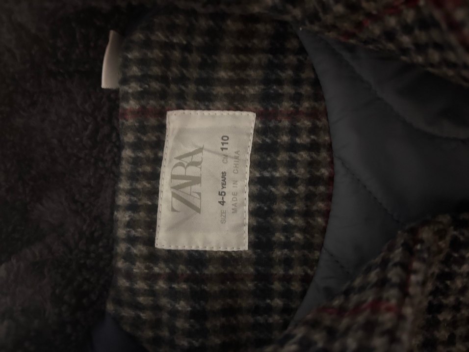 Kahverengi Yünlü Erkek Çocuk Kaban, Kürklü Yaka - Görsel 2