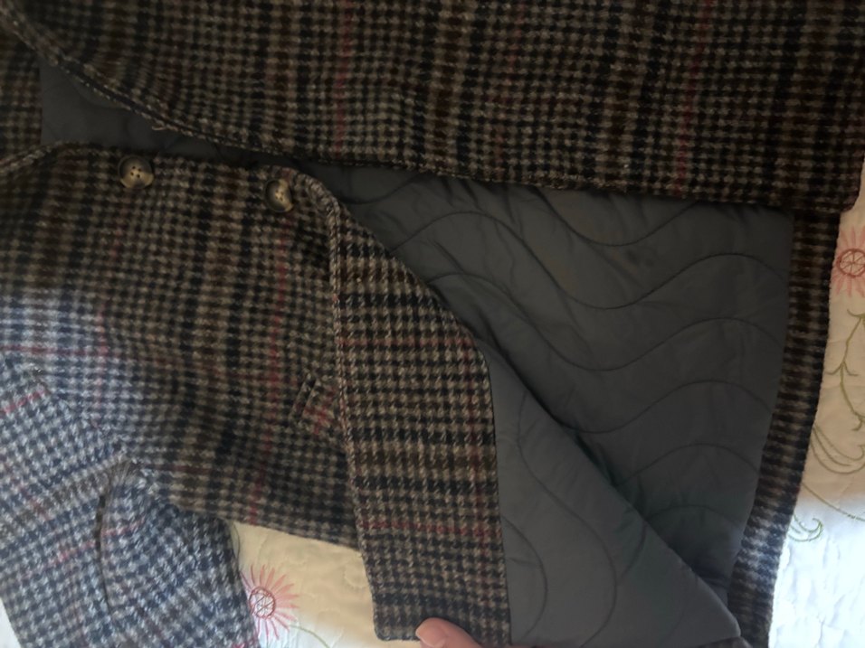 Kahverengi Yünlü Erkek Çocuk Kaban, Kürklü Yaka - Görsel 3