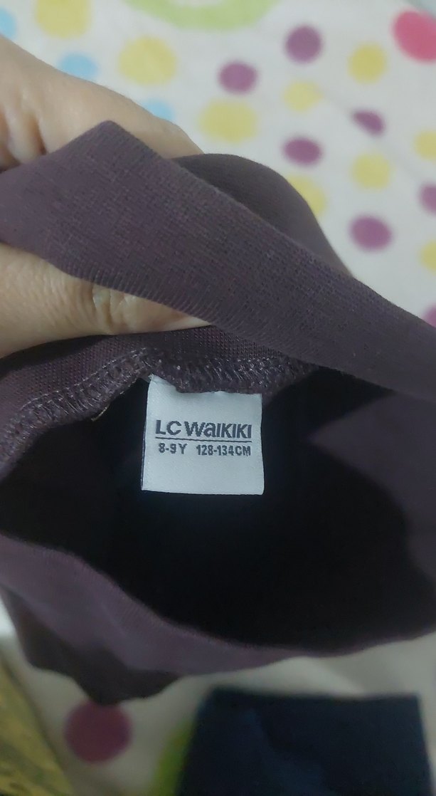 kız Çocuk İspanyol paça tayt yepyeni - Görsel 4