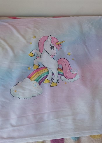 unicornlu tek kişilik yatak başlık kılıfı - Görsel 2