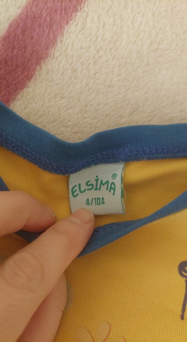 Sarı Baskılı Erkek Çocuk Sweatshirt - Görsel 3