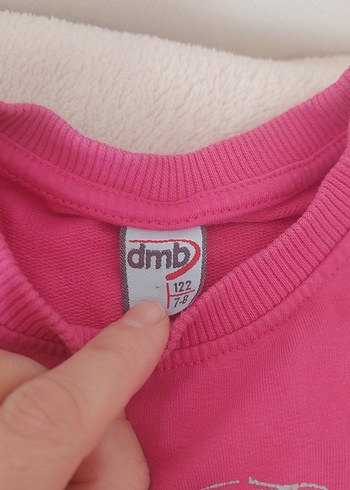 Kızlar için Gri Eşofman Altı ve Pembe Sweatshirt - Görsel 4