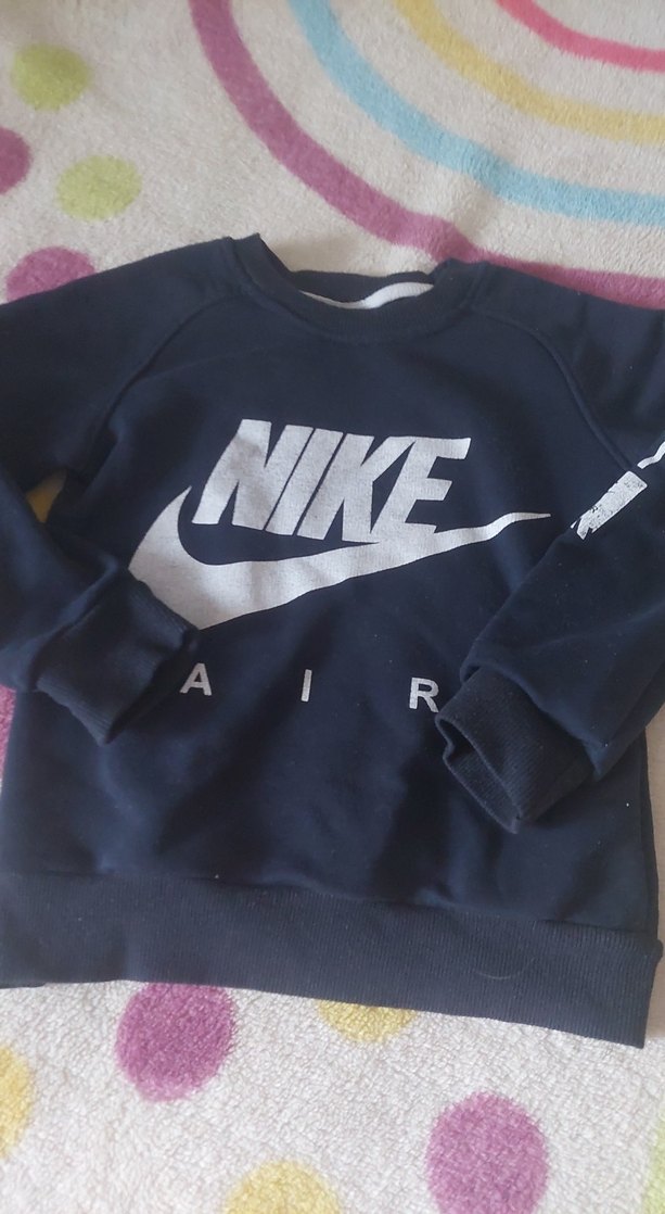 Nike Siyah Erkek Çocuk Sweatshirt - Görsel 2