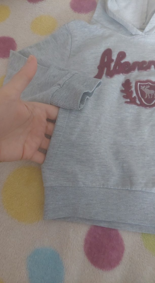 Gri Kapüşonlu Erkek Sweatshirt - Görsel 3