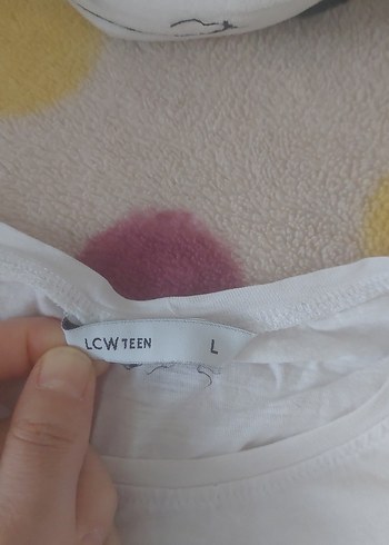 Baskılı Beyaz Kadın Tişört - Görsel 3