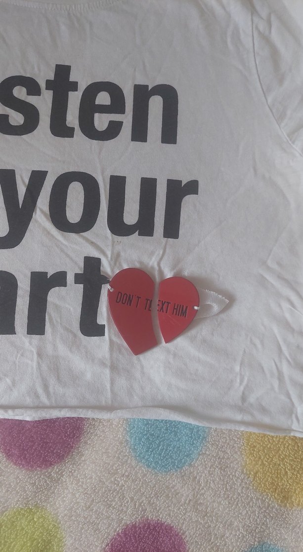 Baskılı Beyaz Kadın Tişört - Görsel 2