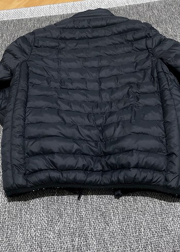 Erkek  siyah fermuarlı mont - Görsel 5