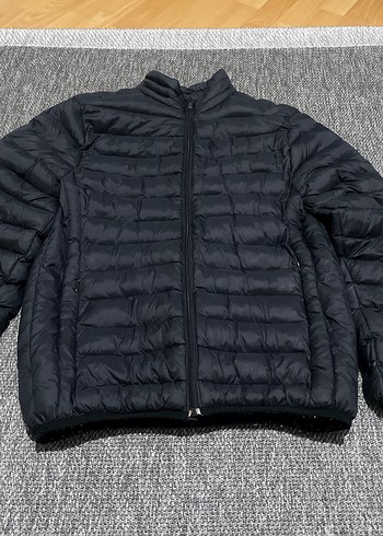 Erkek  siyah fermuarlı mont - Görsel 6