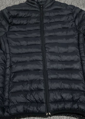 Erkek  siyah fermuarlı mont - Görsel 2