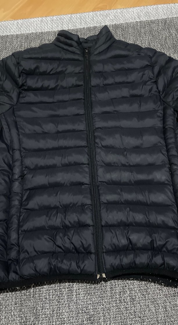 Erkek  siyah fermuarlı mont - Görsel 2