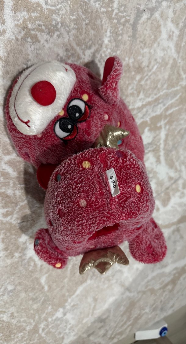 Kız Çocuk Renkli Nakışlı Sıcak Terlik - Görsel 5