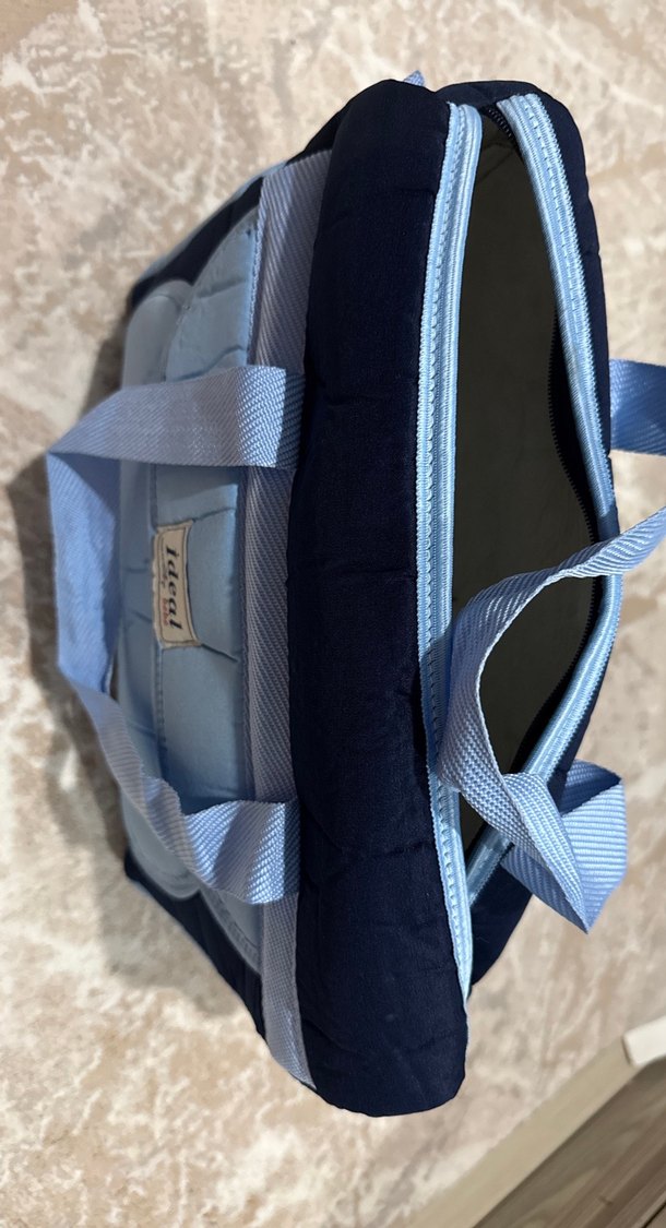 Pastel Mavi Bebek Çantası Ideal - Görsel 5