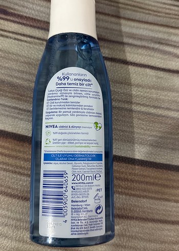 Nivea Canlandırıcı Tonik Lotus Çiçeği Özlü - Görsel 3