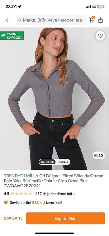 Crop bluz