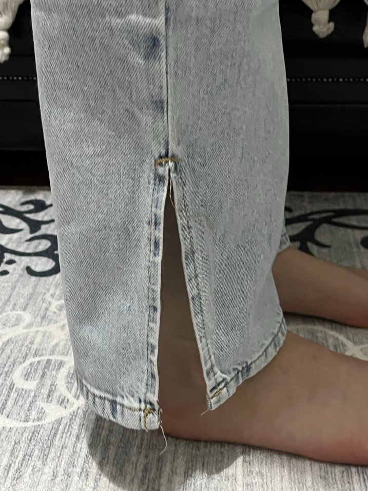 Lcw Paça Detaylı Jean - Görsel 4