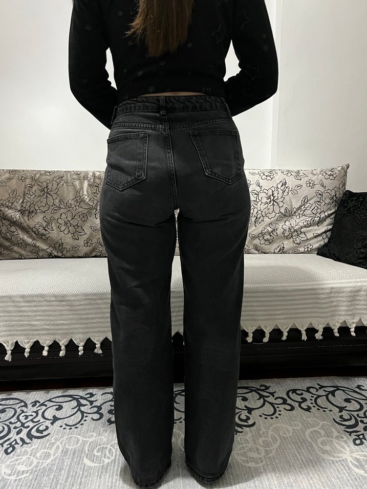 Trendyolmilla Siyah Wide Leg Kean - Görsel 3