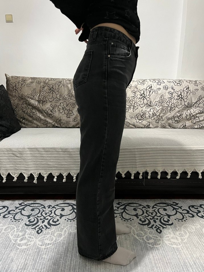 Trendyolmilla Siyah Wide Leg Kean - Görsel 2