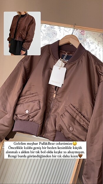 Stradivarius P&B bomber ceket