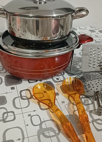 Beden Tencere Seti ve Mutfak Aletleri