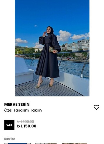 Diğer Merve Serin Siyah Etekli Takım 