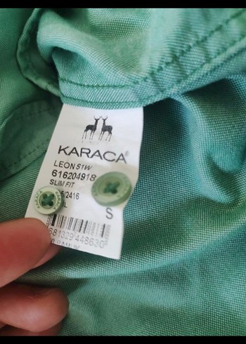 Karaca Yeşil Erkek Gömlek | S Beden (38 - Görsel 6