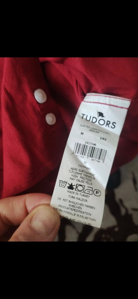 Tudors marka erkek gömlek - Görsel 5