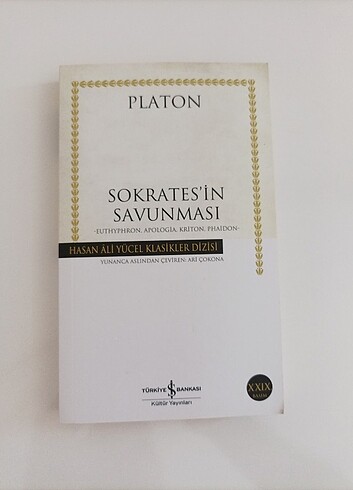 Sokrates'in savunması - Platon 