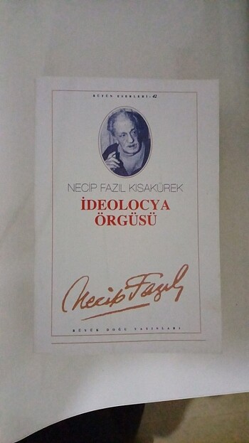 Ideolocya örgüsü - necip Fazıl kısakürek