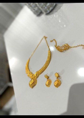 Beden Altın Zincir Detaylı Bohem Kadın Takı Seti