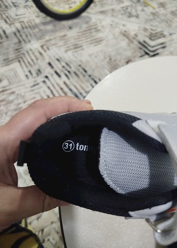 Tonny Black Erkek Çocuk Gri Spor Ayakkabı 31 no - Görsel 8