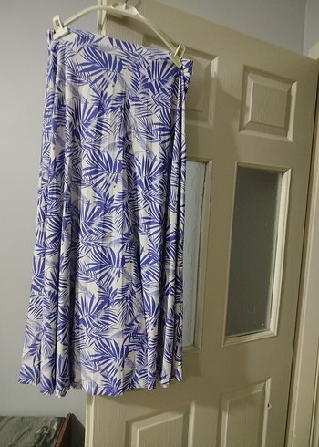 mori Batik Desenli Uzun Salaş Etek - Görsel 2