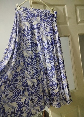 mori Batik Desenli Uzun Salaş Etek - Görsel 3