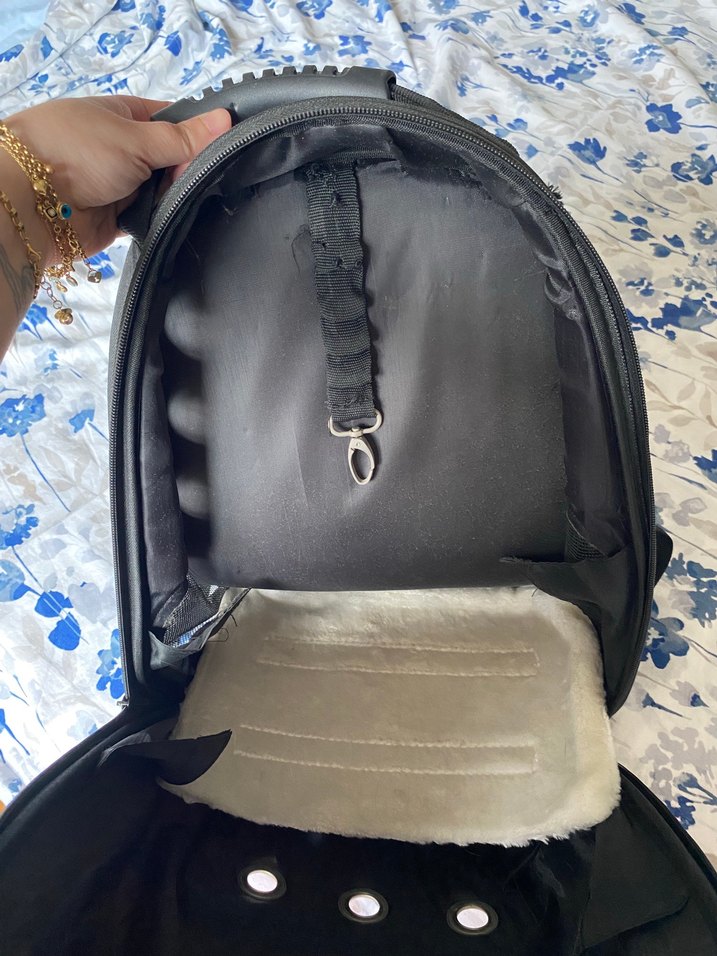 Astronot kedi taşıma çantası - Görsel 4