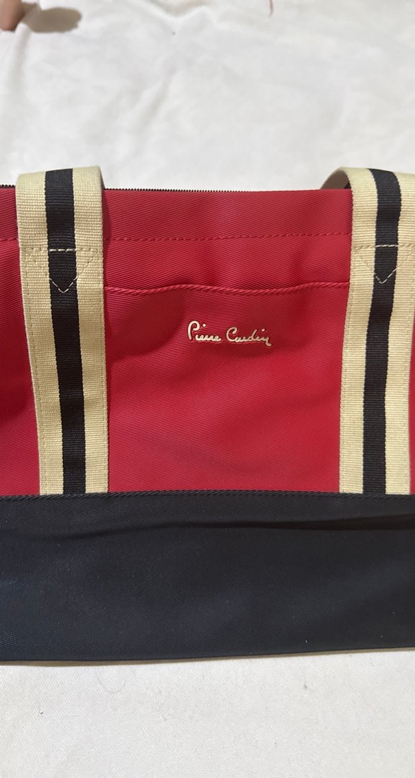 Parlak Kırmızı Fermuarlı Kadın Çanta - Görsel 2