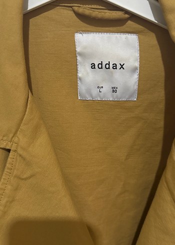 Addax Bej Kadın Midi Keten Ceket - Görsel 3