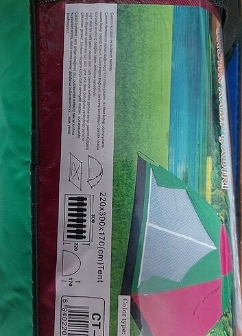  Beden Renk 8 kişilik kamp çadırı 